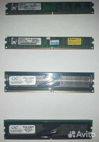 Оперативная память DDR2 для intel