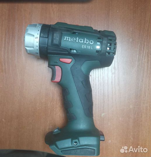 Шуруповерт metabo bs18l