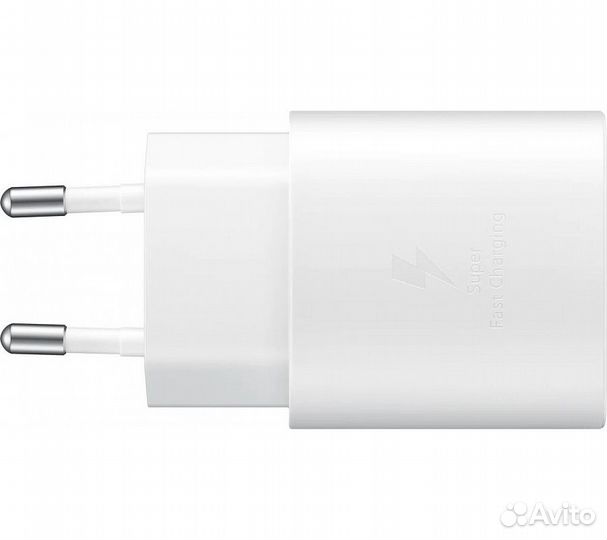 Сзу адаптер USB Type-C, Power Delivery, 25Вт. белы