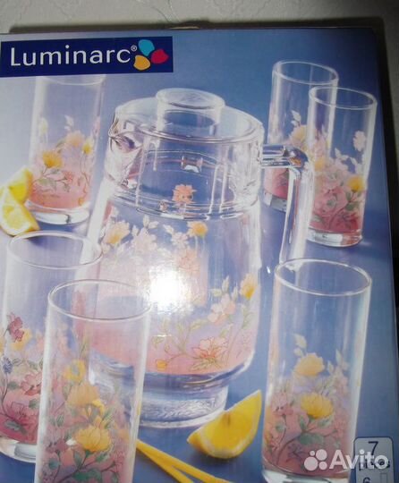 Продам набор стаканов и графин