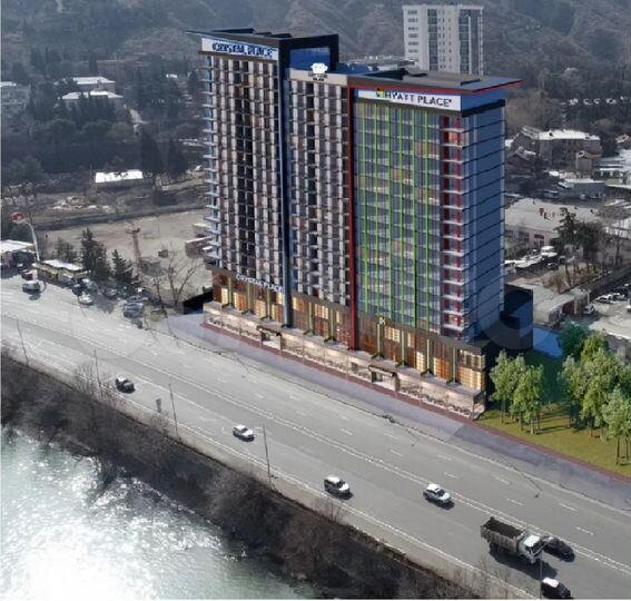 Квартира-студия, 24,8 м² (Грузия)