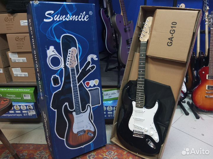 Электро гитарный комплект