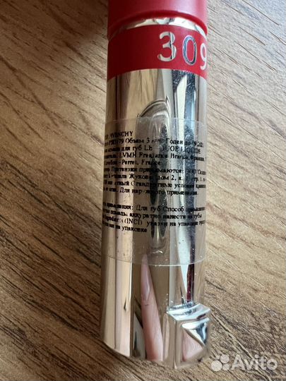 Помада givenchy le rouge liquide 309