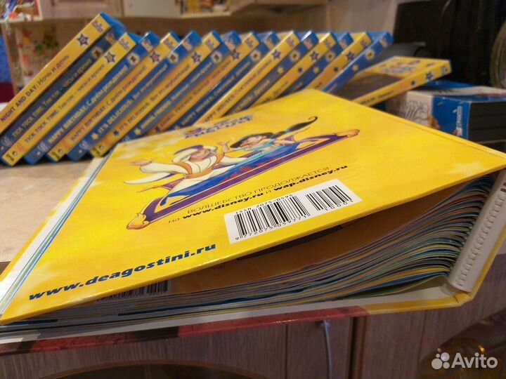 Magic English Disney DVD+Журналы+словарь+наклейки