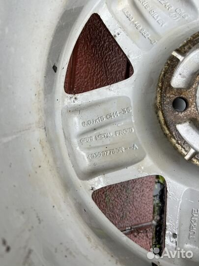 Литые диски r 15 renault sandero бу