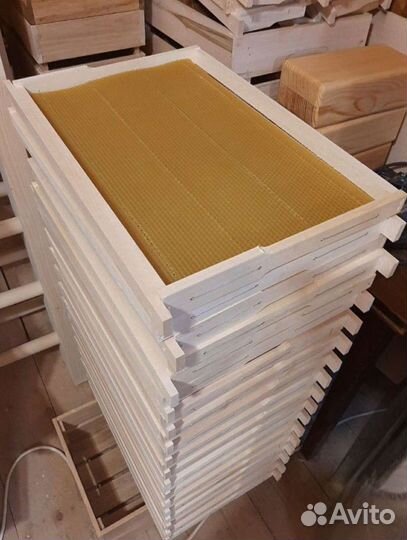 Рамки для ульев дадан, рамки для пчёл, сушь вощина