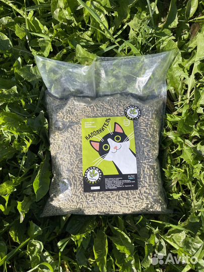 Наполнитель для кошачьего туалета тофу