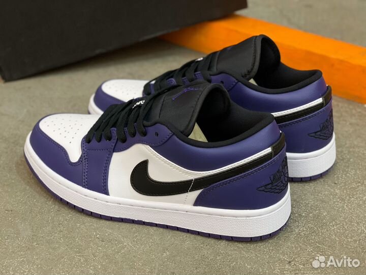 Nike Air Jordan 1 Low Court Purple White