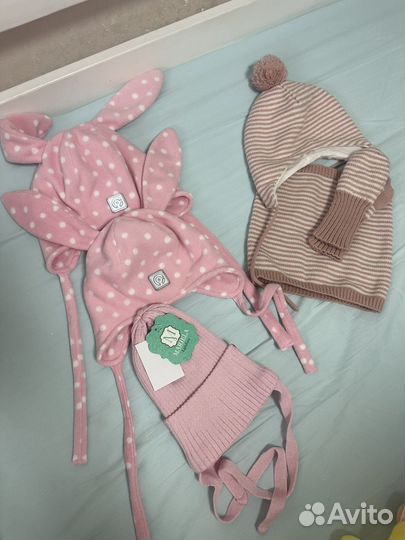 Шапочки, шапочка, снуд, рукавицы