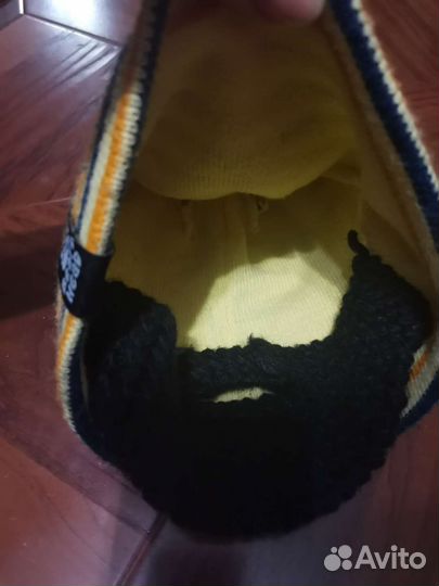 Шапка с бородой детская