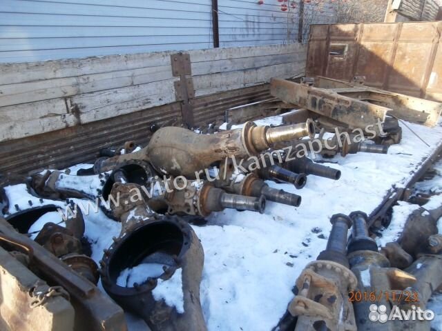 Чулок моста камаз средний 55102 б/у. Разбор Камаз