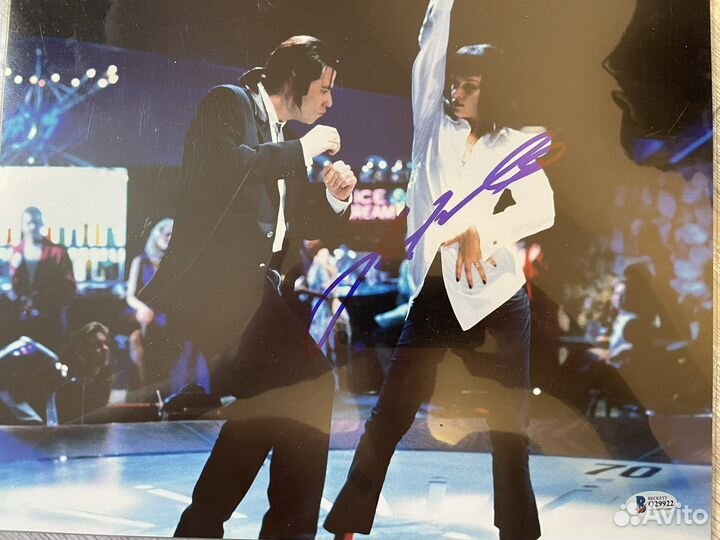 Автограф John Travolta COA