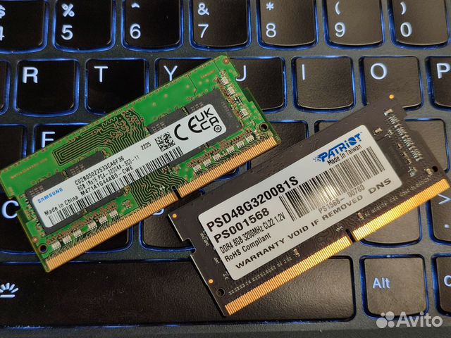 Оперативная память ddr4 sodimm 16gb 3200 2x8 купить в Санкт-Петербурге ...