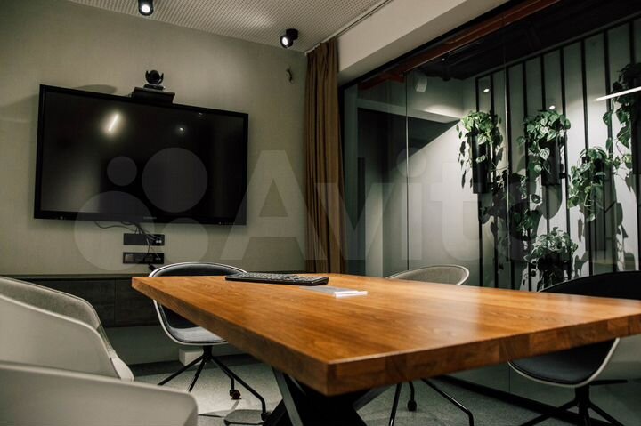 Готовый офис 24/7 с кухней, паркингом и террасой