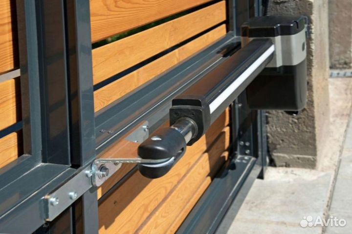 Автоматика для ворот Алютех без пыли и шума