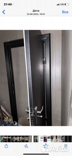 Дверь входная, утепленная