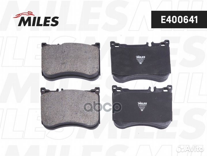 Колодки тормозные mercedes W222/С217 13- передн