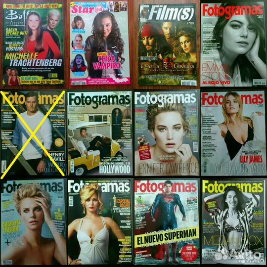 Иностранные журналы о кино и сериалах