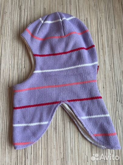 Шапка шлем демисезонная 6 месяцев - 1 год