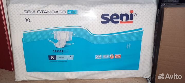 Памперсы для взрослых Seni Standart Air. Упаковка: