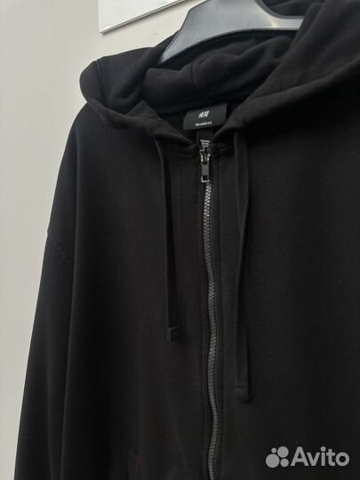 Толстовка на молнии hm с капюшоном XXL