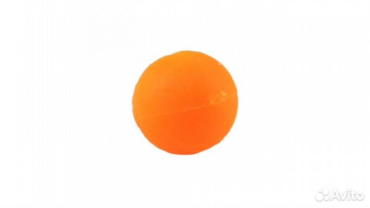 Силиконовая бусина оранжевая d12 ES20161202