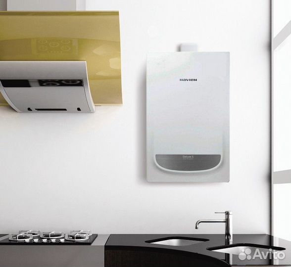 Котел газовый настенный Navien Deluxe S-24K