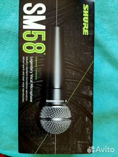 Микрофон shure SM58