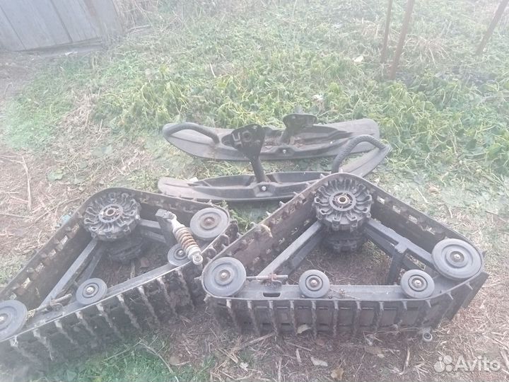 Комплект гусениц и лыж для квадроцикла