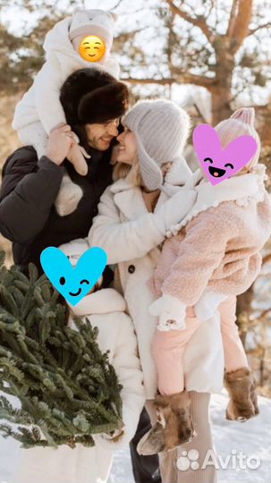 Шапка ушанка женская вязаная