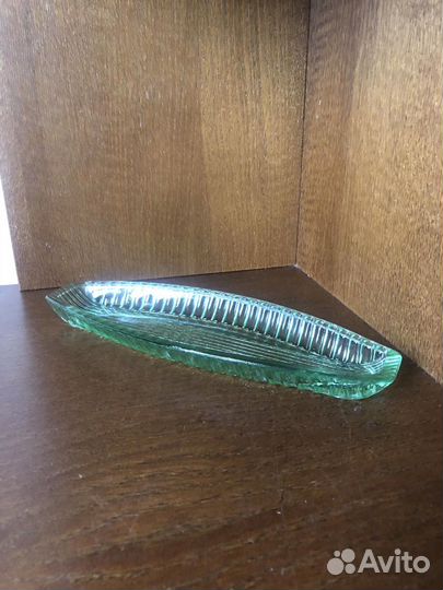 Рыбница стекло винтаж