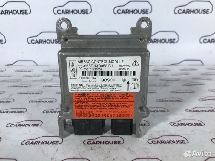 Блок управления аирбаг Ford Focus 2 купе 1.6 hxdb