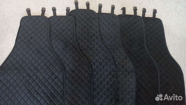 Накидка на автомобильное кресло Алькантара, мех