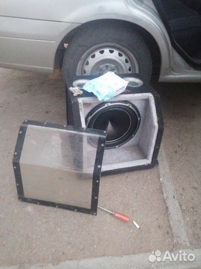 Сабвуфер и усилитель