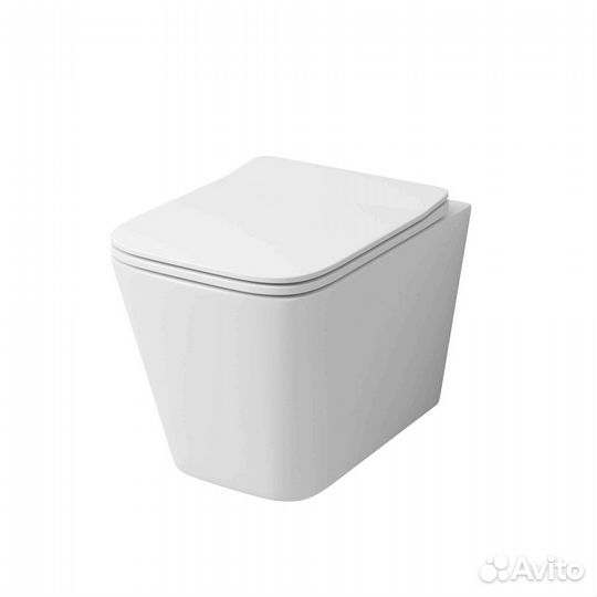 Комплект инсталяц. черн. мат+унитаз GR-4441S Gros