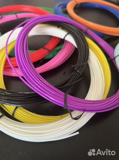 Пластик pla для 3d ручки новый