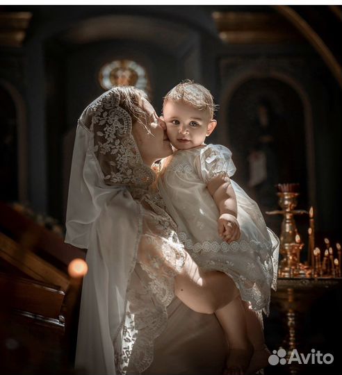 Удлиненный платок для Венчания