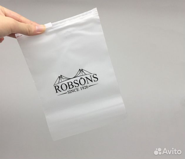 Пакеты Zip Lock с бегунком