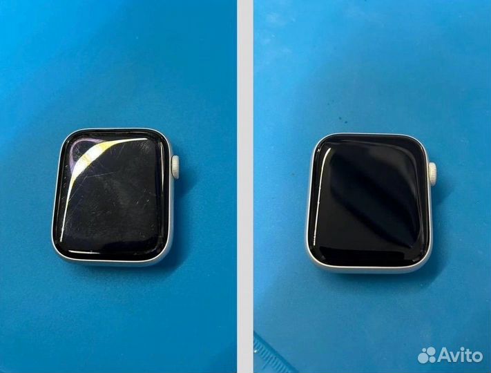 Полировка дисплеев iPhone и Apple watch