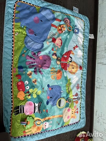 Ходунки, погремушки, развивающий коврик