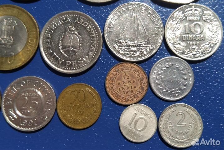 Иностранные монеты по 150