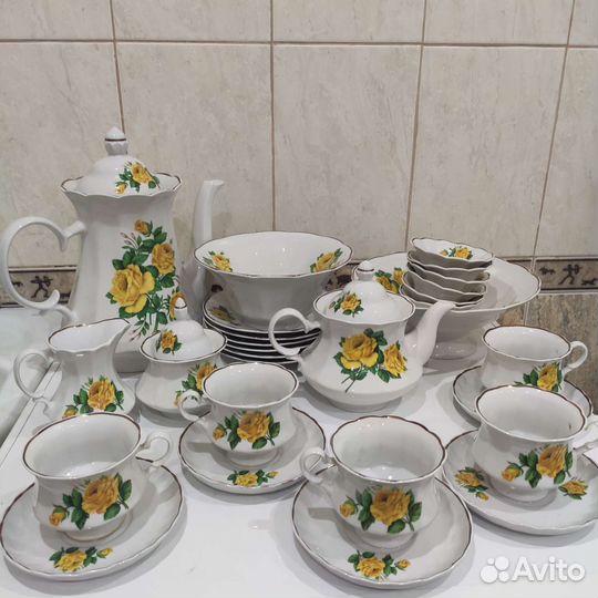 Сервиз Коростень-чайный+ кофейный