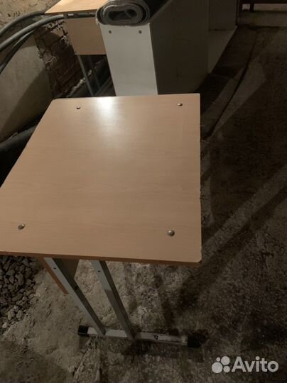 Парта одинарная 4 шт