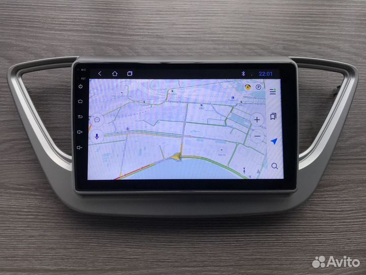 Магнитола на Hyundai Solaris 2 android