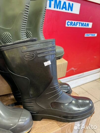 Резиновые сапоги женские и мужские,размеры 36-46