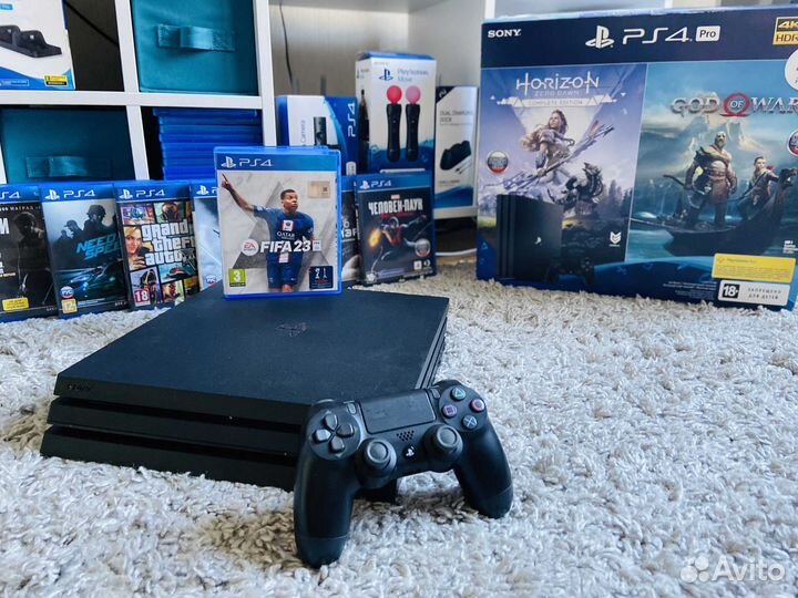 Sony Playstation 4 Pro 7208b 9.0 Прошита с Играми