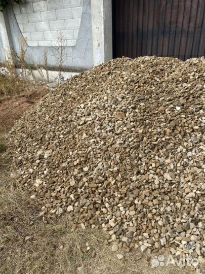 Песок, щебень