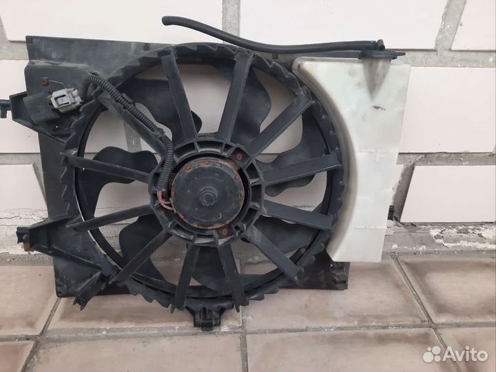 Диффузор радиатора kia rio 3