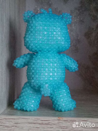 Мишка из бисера