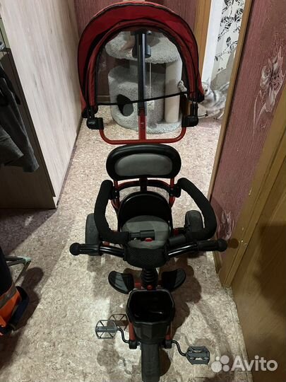 Трехколесный велосипед kreiss с тентом